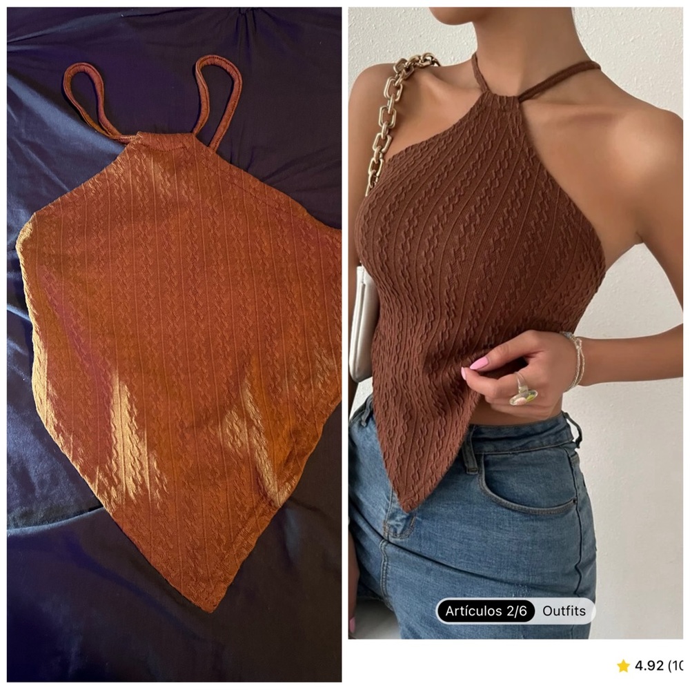 New shein crop top